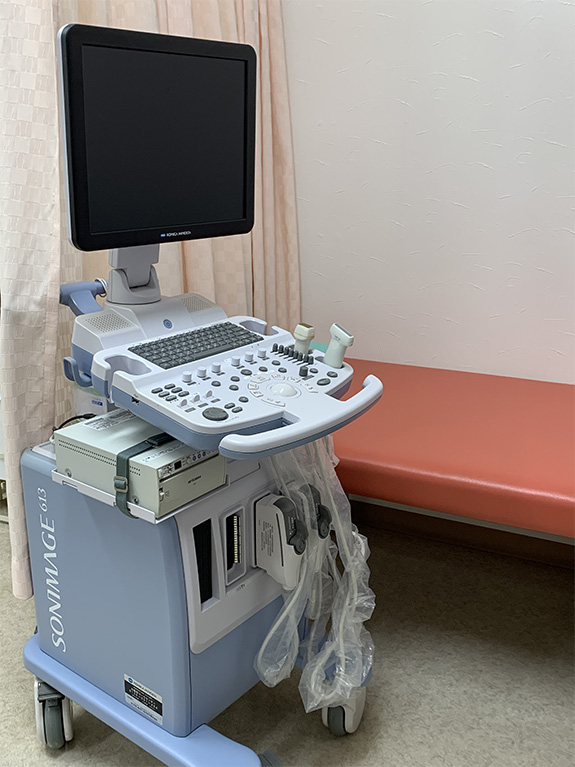 写真：超音波診断装置 SONIMAGE 613